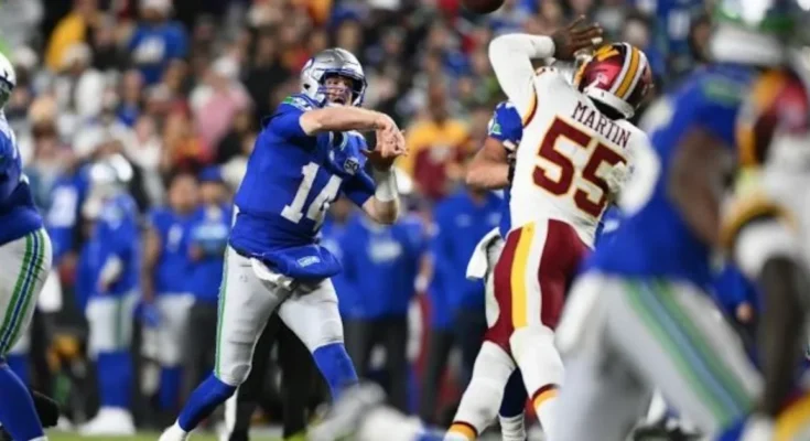 Seahawks Destroy Commanders As Jayden Daniels Suffers Panful Elbow Injury