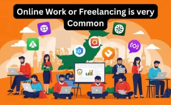 Online Work or Freelancing is very Common
