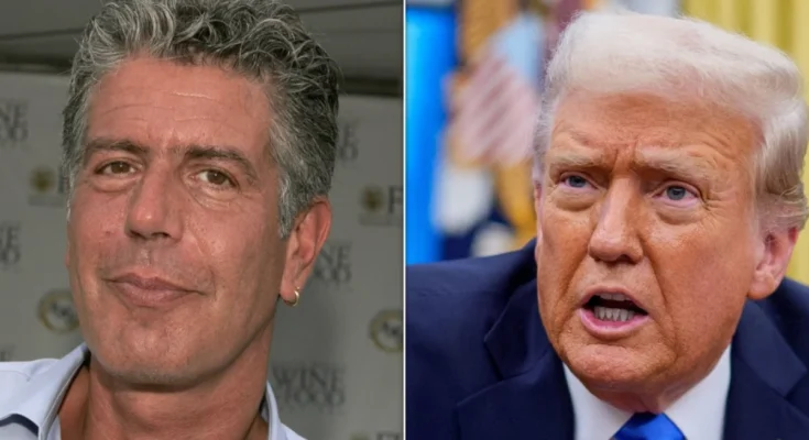 Anthony Bourdain Comments on During with Trump Resurface