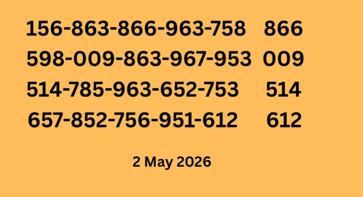 3 up Second Tips Sets For 2 May 2026
