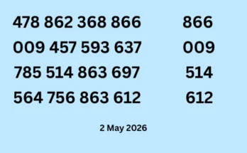 3 up Tips of First Common Sets For 2 May 2026