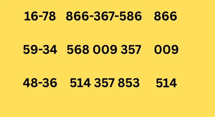 Thailand 3d Direct Tips Results for 16 april 2569